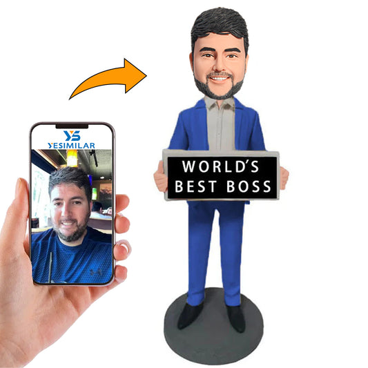 Manager Business Man Boss Custom Bobbleheads Handcraft