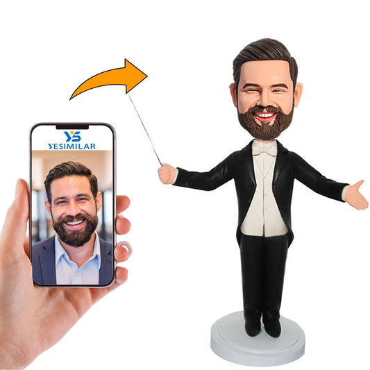 Music Conductor Custom Bobbleheads Gifts