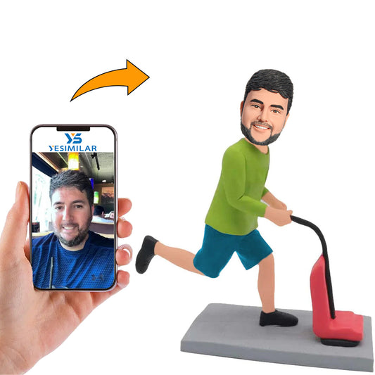 Man Weeding Custom Bobbleheads Personalized Doll