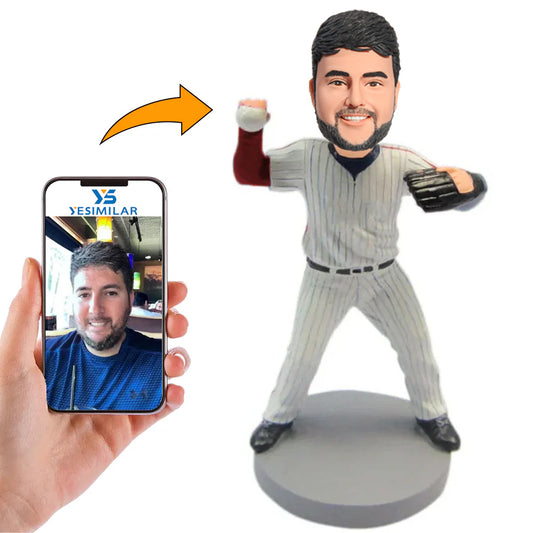 Professional Baseball Player Custom Bobbleheads