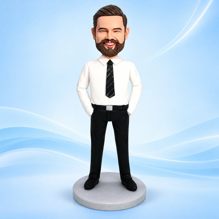 Custom Businessman Bobbleheads
