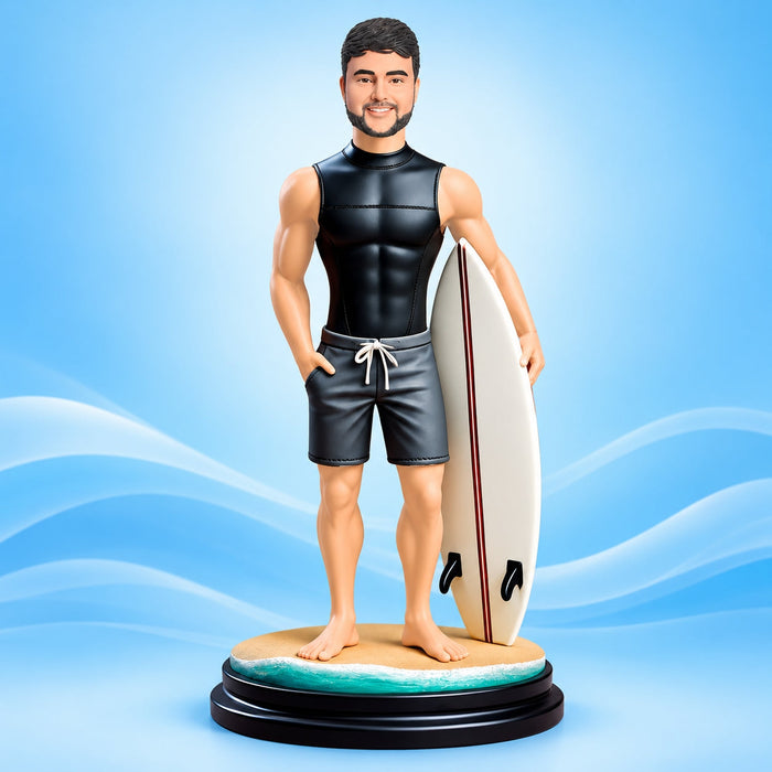 Custom Surfing Bobbleheads
