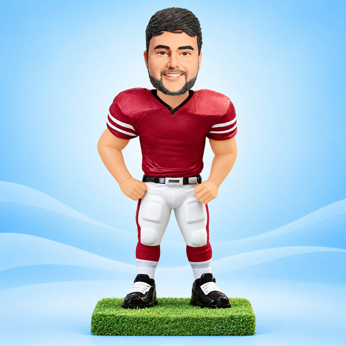 Custom Football Bobbleheads
