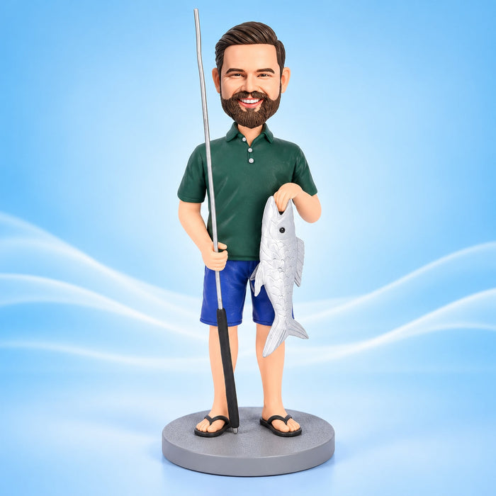 Custom Fishing Bobbleheads