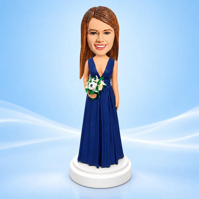Custom Bridesmaid Bobbleheads