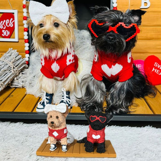 Fully Customizable 1 Pet Custom Bobbleheads Handcraft Gifts