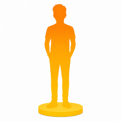 Handmade Gifts Fully Body Custom Bobbleheads 1 Person Head-to-Toe