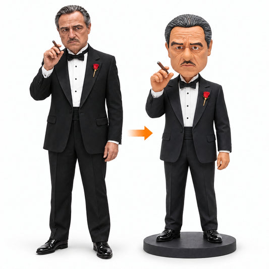 Fully Custom Bobblehead from Photo – Custom Head & Body