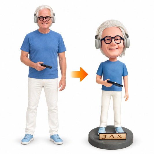 Custom Bobbleheads from Photo – Full Body, Single Person