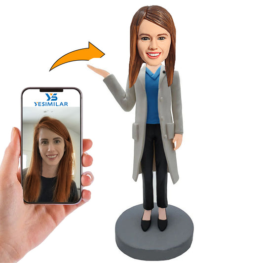Female Operating Room Doctor Custom Bobbleheads