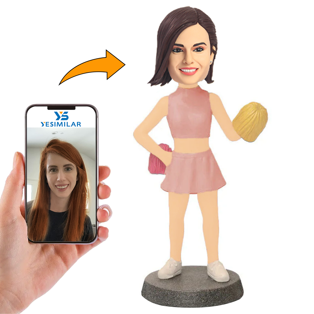 Female Cheerleaders Custom Bobbleheads