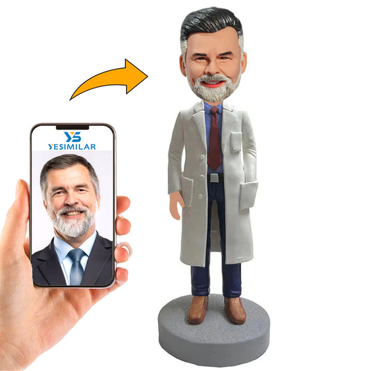 Handcraft Cool Doctor Medical Custom Bobbleheads Personalised Gifts