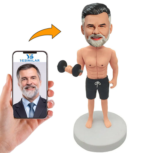 Sports Fitness Sexy Man Custom Bobbleheads