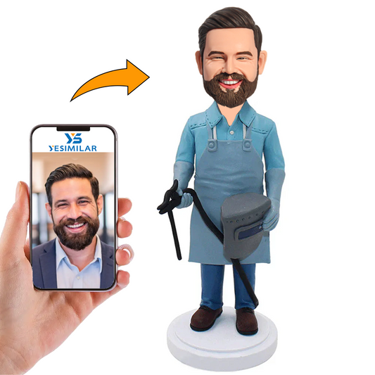 Male Welder Custom Bobbleheads
