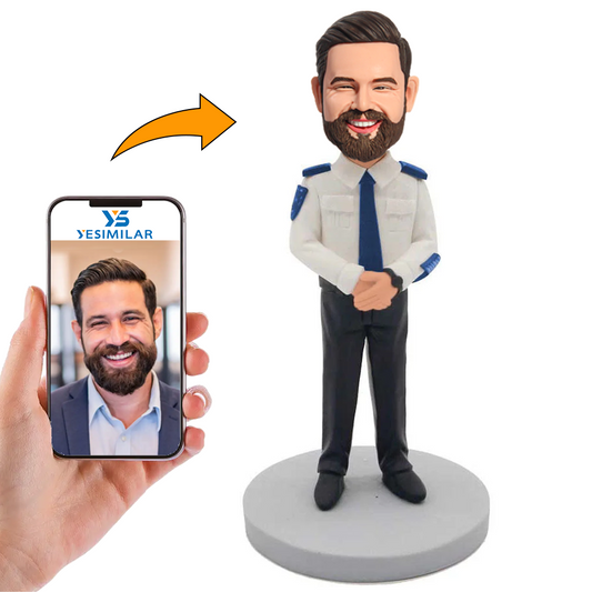 Handcraft Policeman Custom Bobbleheads