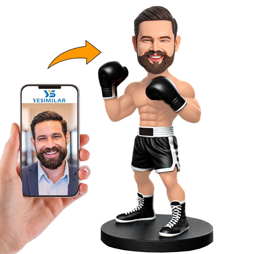 Awesome Male Boxer Custom Bobbleheads Doll