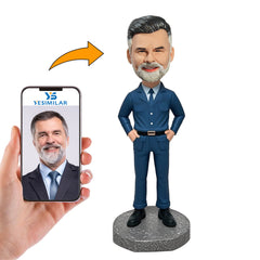 Handcraft Male Engineer Director Custom Bobbleheads