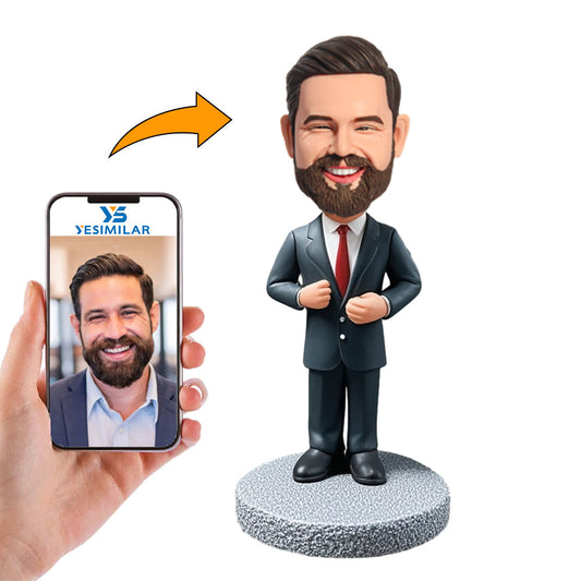 Handcraft Professional Male Lawyer Custom Bobbleheads