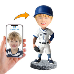 Handcraft Child Baseball Enthusiast Custom Bobbleheads