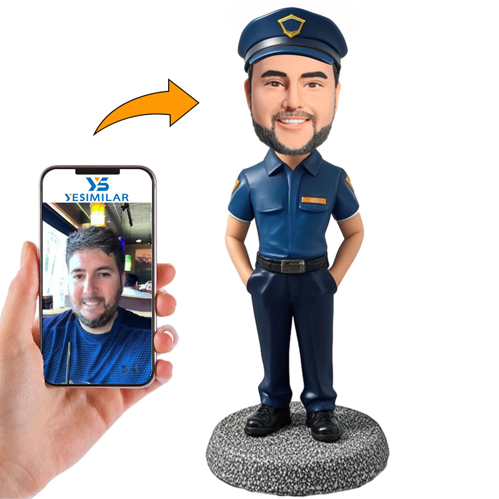 Handcraft Grassroots Police Custom Bobbleheads