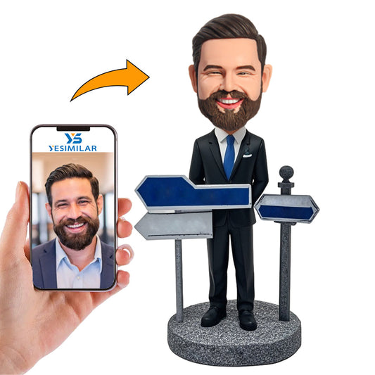 Handcraft Real Estate Developers Custom Bobbleheads