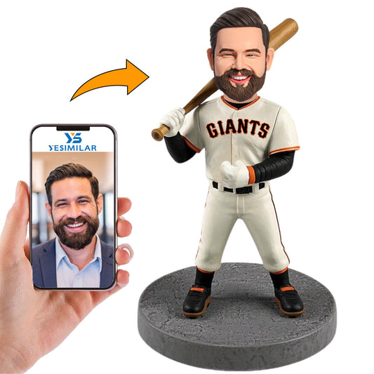 Handcraft San Francisco Giants Baseball Player Fans Custom Bobbleheads