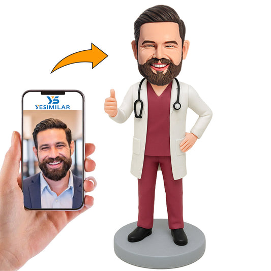 Handcraft Thumbs Up Doctor Custom Bobbleheads