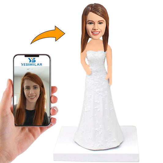 Bridesmaid Custom Bobbleheads