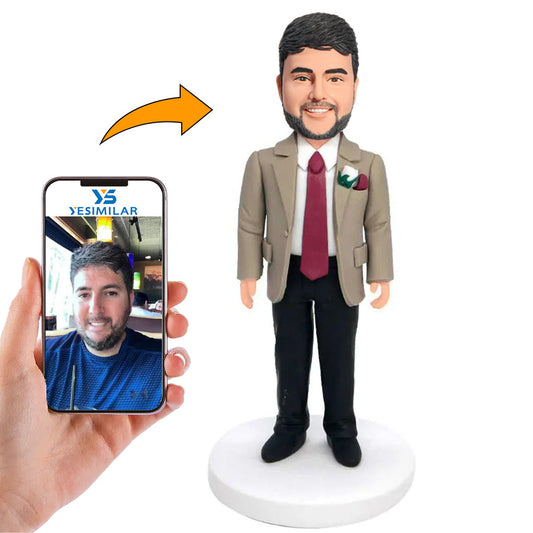 Cool Groomsmen Custom Bobbleheads