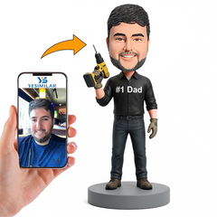 Mechanic Worker Male Custom Bobbleheads