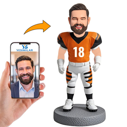 Cincinnati Bengals Football Player Custom Bobbleheads