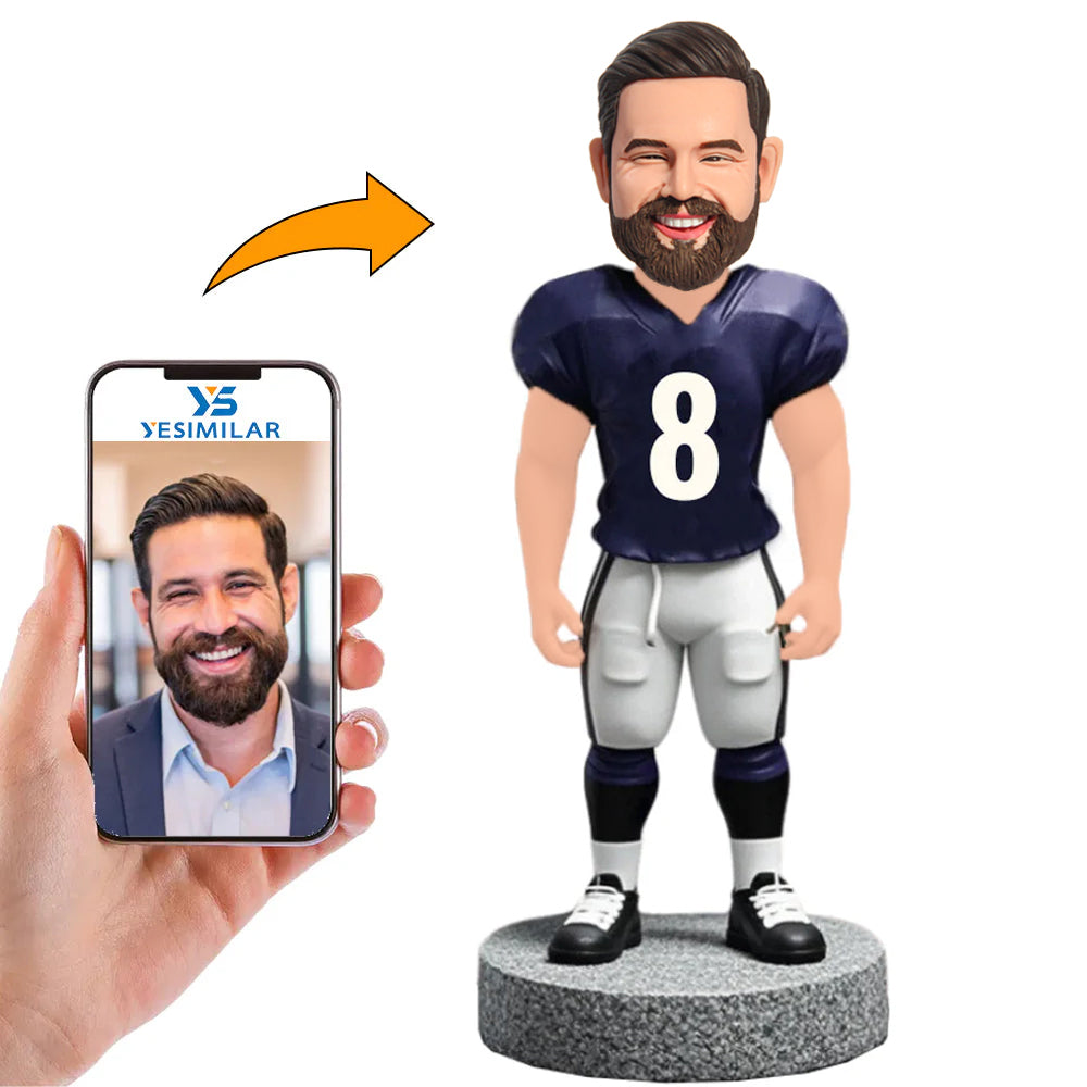 Baltimore Ravens Football Player Custom Bobbleheads