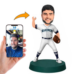 Seattle Mariners Baseball Player Custom Bobbleheads