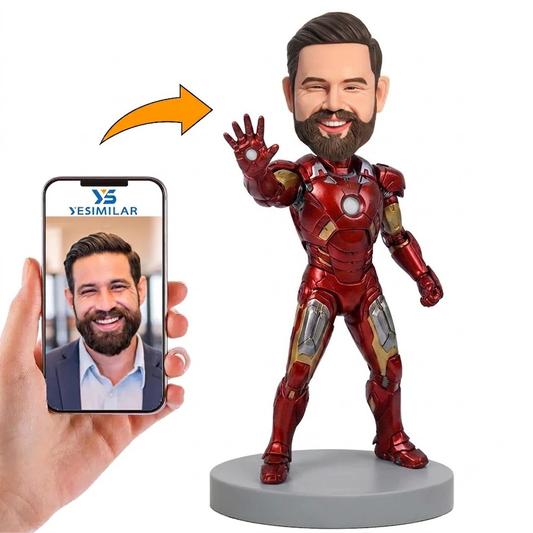 Iron Man Superhero Custom Bobbleheads