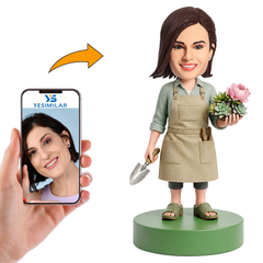 Garden Mom Custom Bobbleheads