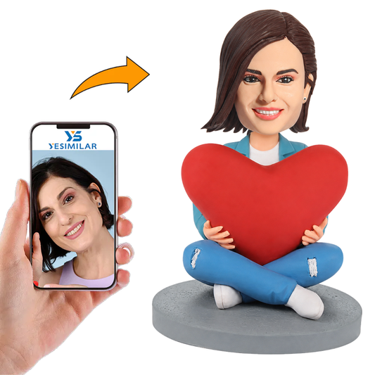 Heart Women Custom Bobbleheads