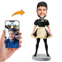 Man in Skirt Humorous Custom Bobbleheads