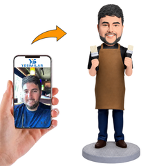 Custom Painter Bobblehead