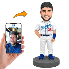 Dodgers 38 Fans Baseball Player Custom Bobbleheads