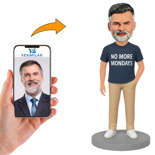 No More Mondays Retired Man Custom Bobbleheads