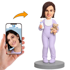 Adult Baby Girl Custom Bobbleheads