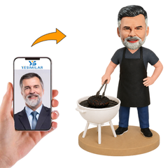 BBQ Gone Wrong Custom Bobbleheads