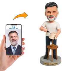 Dad¡¯s DIY Gone Wrong Custom Bobbleheads