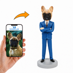 Dog in Business Suit Custom Bobbleheads