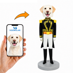 Dog in Black Tuxedo Custom Bobbleheads
