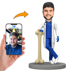 Male Orthopedic Doctor Custom Bobbleheads