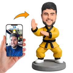 Martial Arts Man Custom Bobbleheads