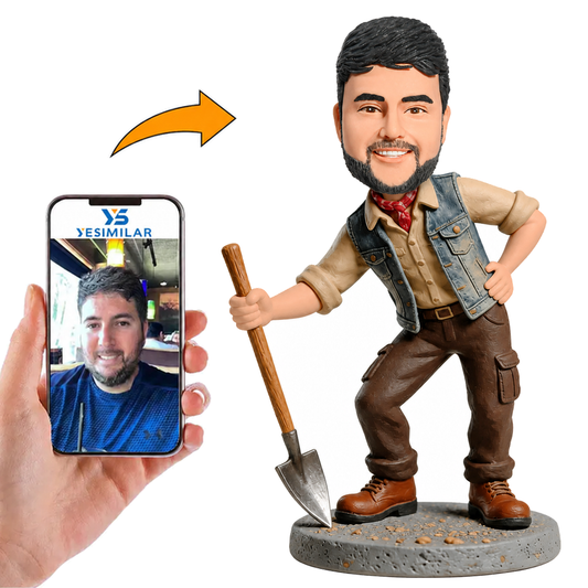 Happy Farmer Custom Bobbleheads