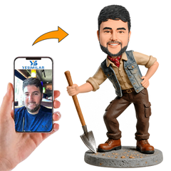 Happy Farmer Custom Bobbleheads