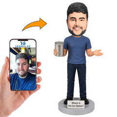 Where's My Can Opener? Custom Bobbleheads